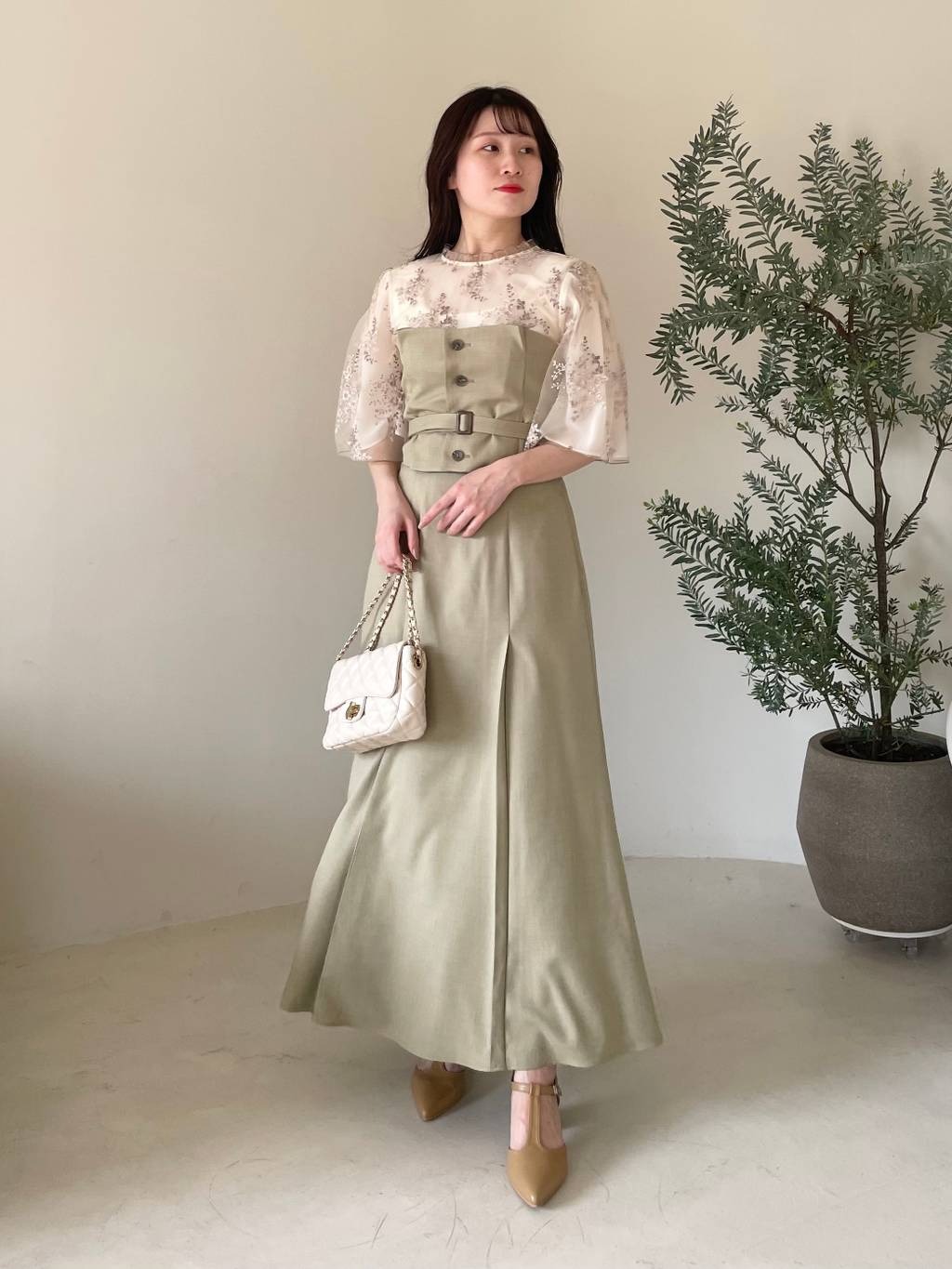 mysty womanの【上西星来さん着用アイテム】レクタングルチェーンBAGを使ったコーディネートを紹介します。｜Rakuten Fashion(楽天ファッション／旧楽天ブランドアベニュー)3875390