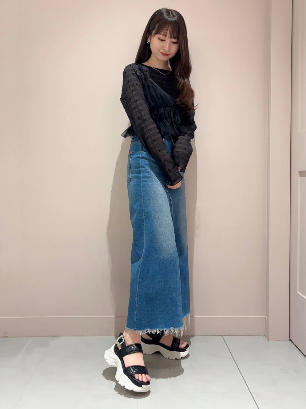 ESPERANZAの厚底キルティングスポサン 24SSを使ったコーディネートを紹介します。｜Rakuten Fashion(楽天ファッション／旧楽天ブランドアベニュー)3876905