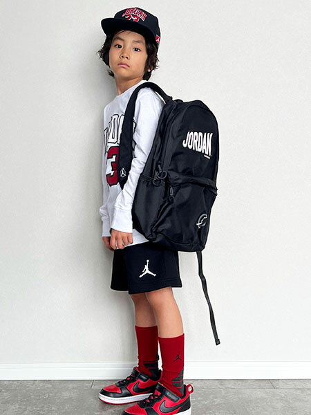 ROOKIE KIDSのジュニア(140-170cm) Tシャツ JORDAN(ジョーダン) JDB PRACTICE FLIGHT LS TEEを使ったコーディネートを紹介します。｜Rakuten Fashion(楽天ファッション／旧楽天ブランドアベニュー)3879409