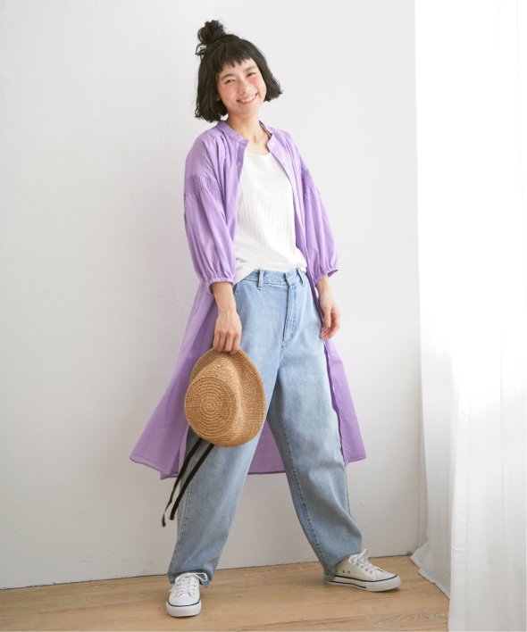 LBCの【セットアップ着用可能】LBCゆるテーパードパンツを使ったコーディネートを紹介します。｜Rakuten Fashion(楽天ファッション／旧楽天ブランドアベニュー)3883928