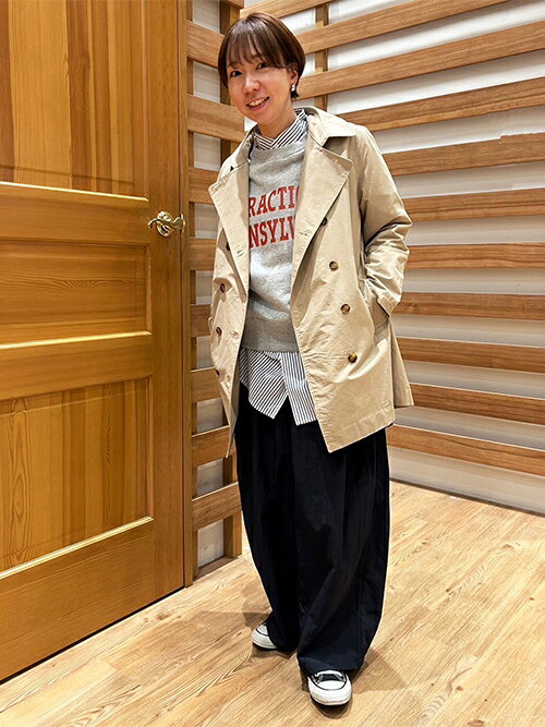 NICOLE | ミドル丈 トレンチコート | Rakuten Fashion(楽天