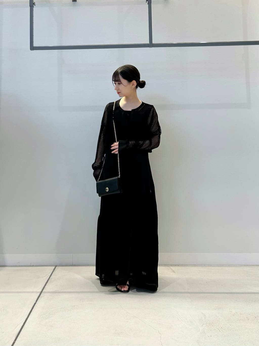 Vinの2wayリボンメッシュニットを使ったコーディネートを紹介します。｜Rakuten Fashion(楽天ファッション／旧楽天ブランドアベニュー)3905931