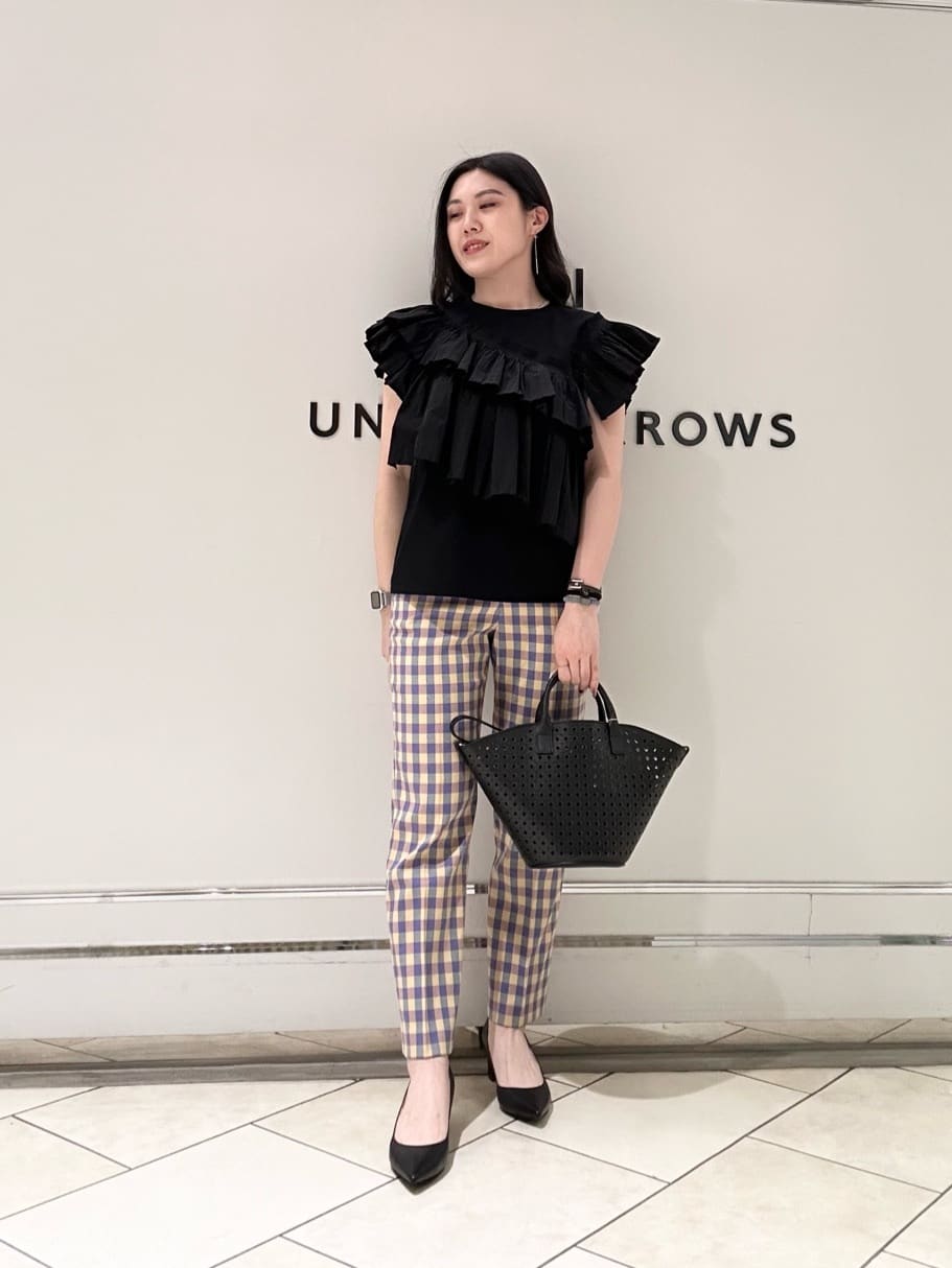 UNITED ARROWSのコンビ プリーツ Tシャツを使ったコーディネート 