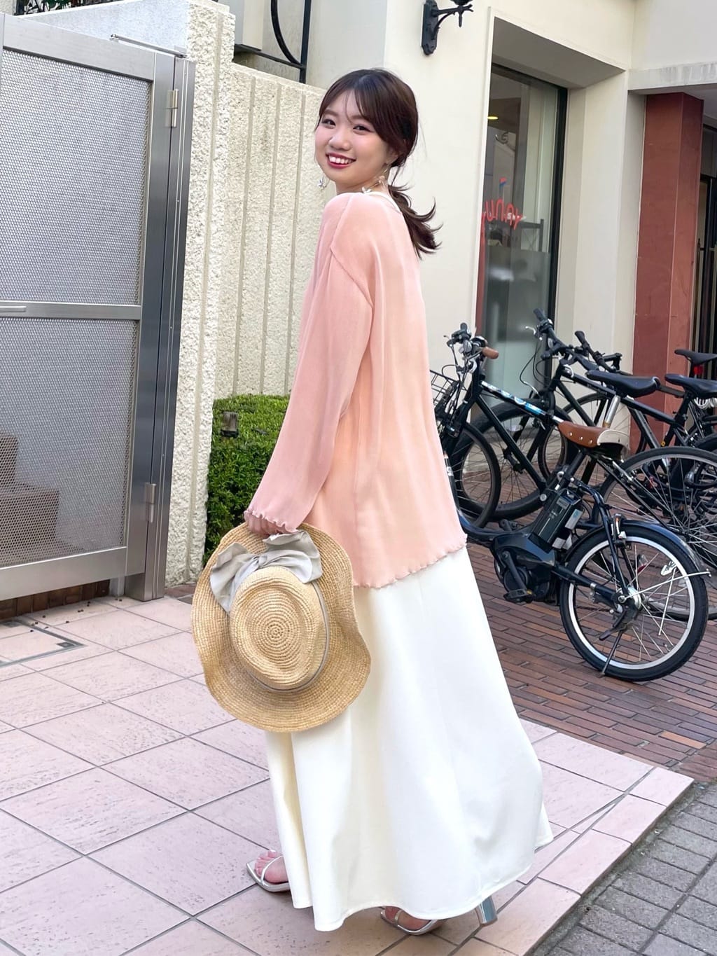 POSH FADITAL borderニットワンピース[品番：MKSW0062749]｜GYDA