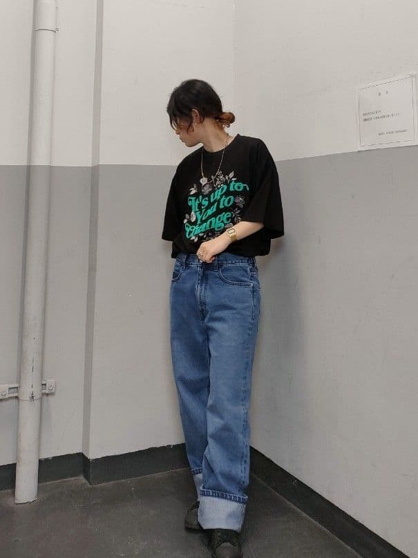 tk.TAKEO KIKUCHIのシングルチェーンネックレスを使ったコーディネートを紹介します。｜Rakuten Fashion(楽天ファッション／旧楽天ブランドアベニュー)3943135