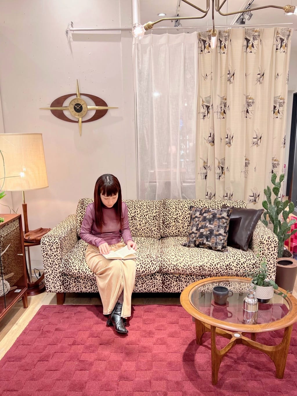 journal standard FurnitureのSAGA WALL CLOCK サーガ ウォールクロック 掛け時計を使ったコーディネートを紹介します。｜Rakuten Fashion(楽天ファッション／旧楽天ブランドアベニュー)3947868