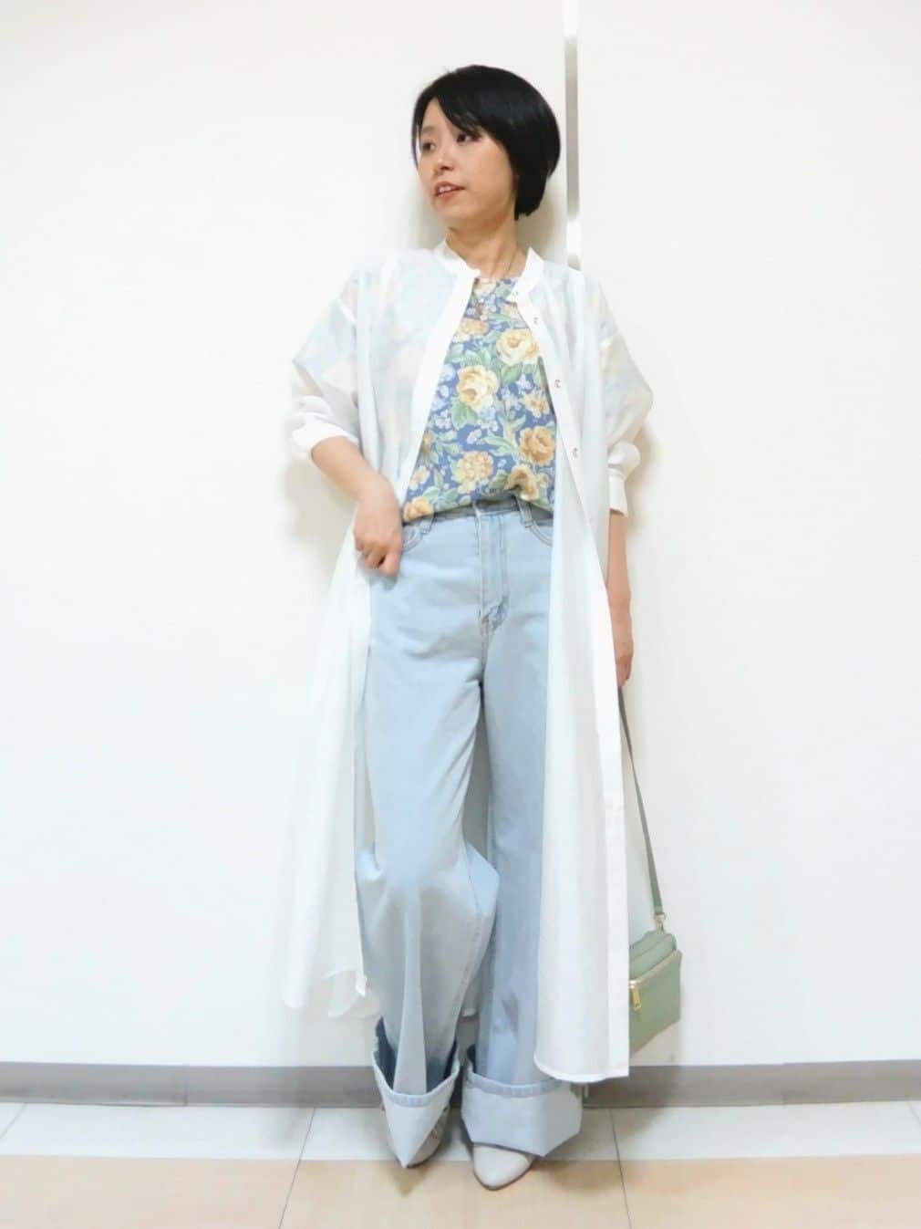 LAURA ASHLEYの【ベルト長さ調節可】レザージップショルダーを使ったコーディネートを紹介します。｜Rakuten Fashion(楽天ファッション／旧楽天ブランドアベニュー)3950612