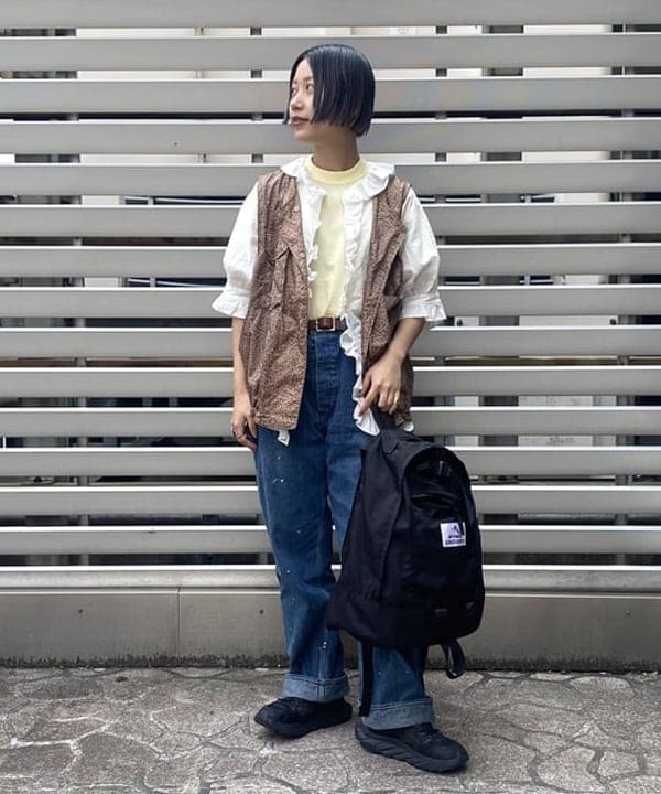 BEAMS WOMENのBEAMS BOY / ボーイ ベーシック Tシャツを使ったコーディネートを紹介します。｜Rakuten Fashion(楽天ファッション／旧楽天ブランドアベニュー)3966188