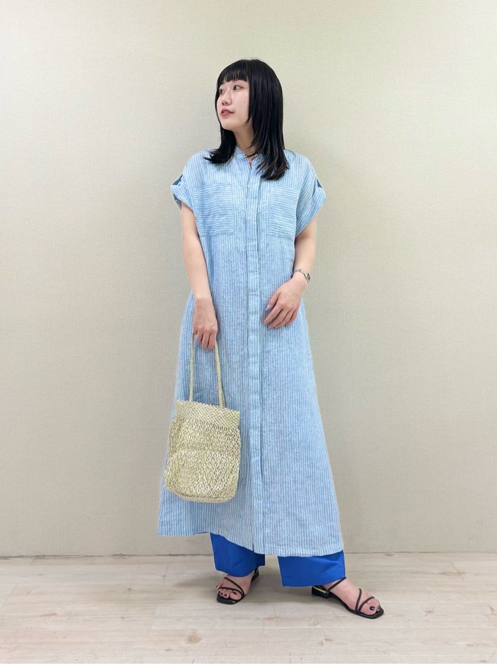 TOMORROWLAND | コットンリネンツイル ストレートパンツ | Rakuten