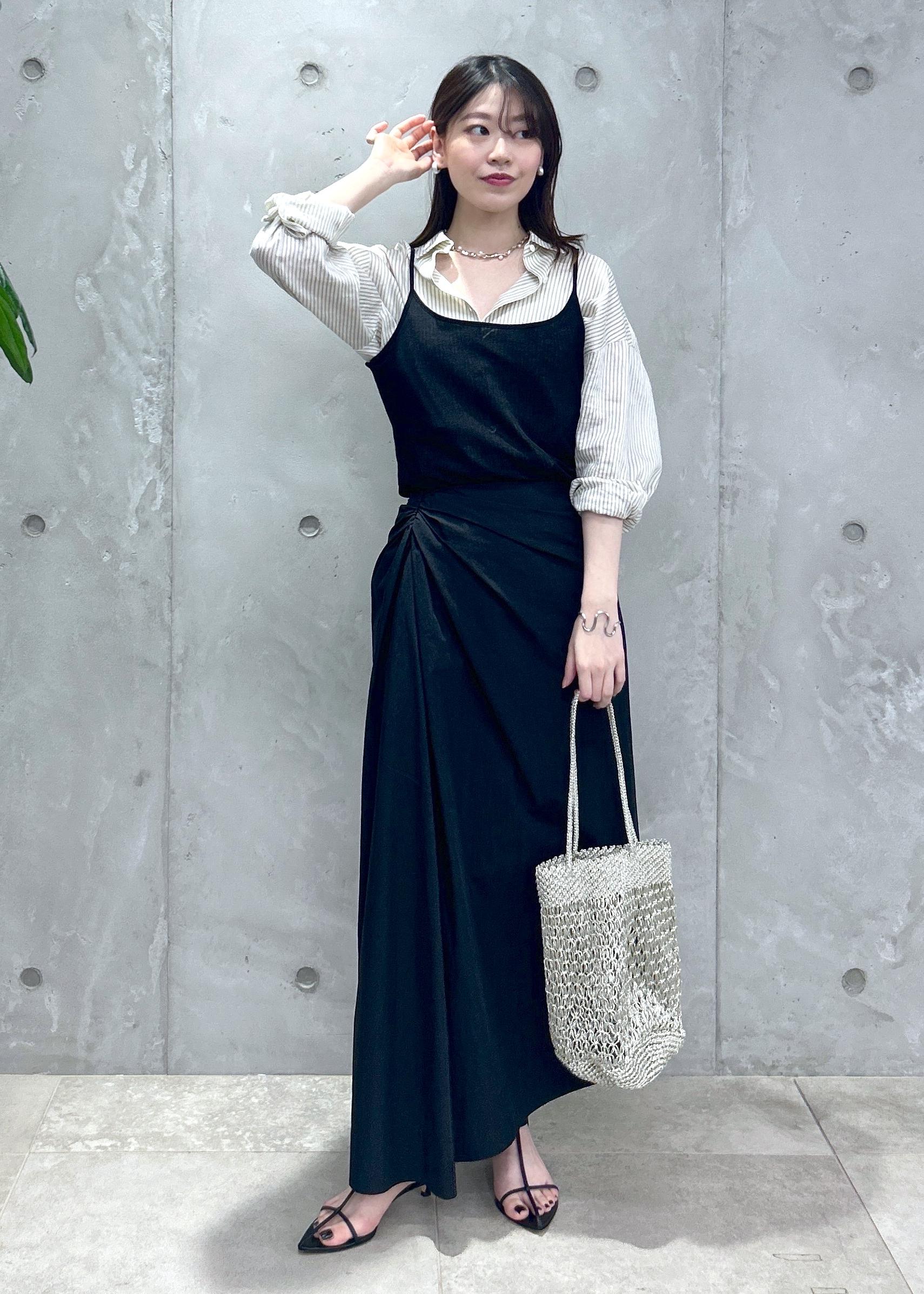 SALON adam et rope'のnu=layerキャットイヤーキャミソール/キャミワンピースを使ったコーディネートを紹介します。｜Rakuten Fashion(楽天ファッション／旧楽天ブランドアベニュー)3977976