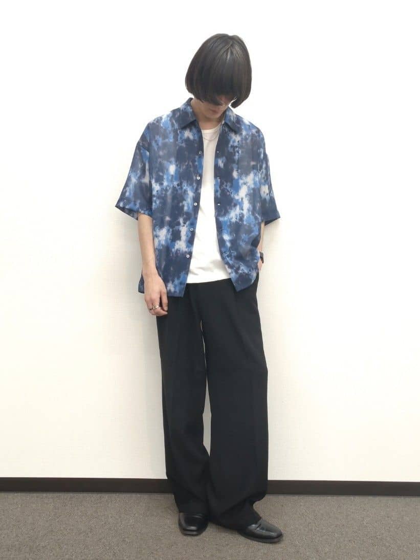 tk.TAKEO KIKUCHIのメッシュ2WAYシャツを使ったコーディネートを紹介します。｜Rakuten Fashion(楽天ファッション／旧楽天ブランドアベニュー)3973887