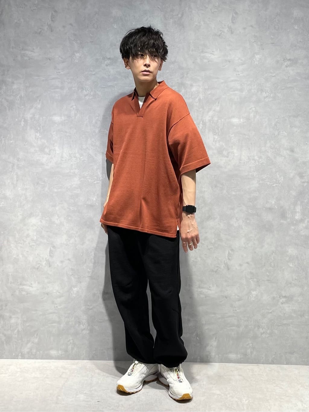 NANO universeのリラックススキッパーポロシャツ 半袖を使ったコーディネートを紹介します。｜Rakuten Fashion(楽天ファッション／旧楽天ブランドアベニュー)3974336