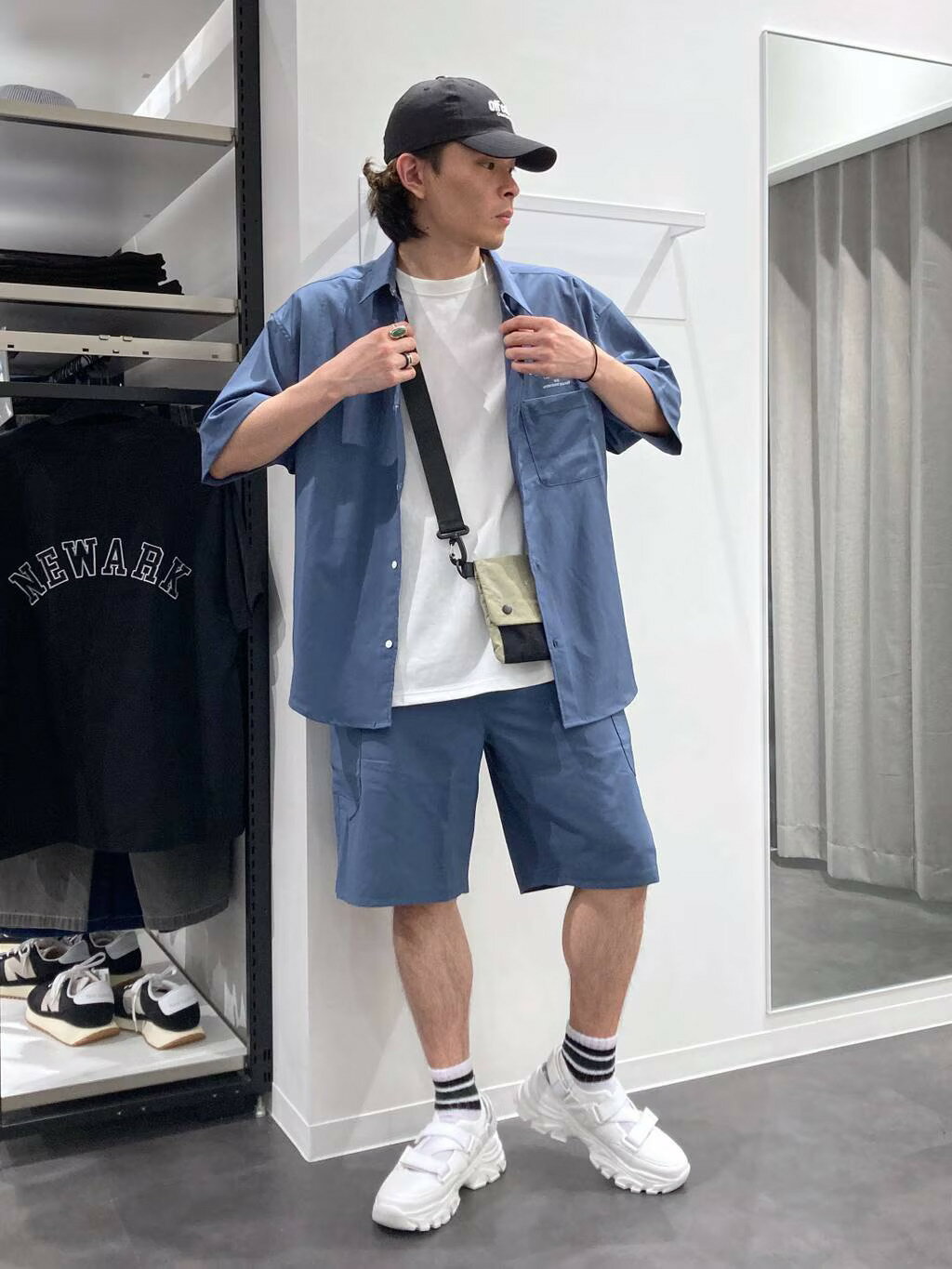 LAKOLEのカラーラインショートソックスを使ったコーディネートを紹介します。｜Rakuten Fashion(楽天ファッション／旧楽天ブランドアベニュー)3983119