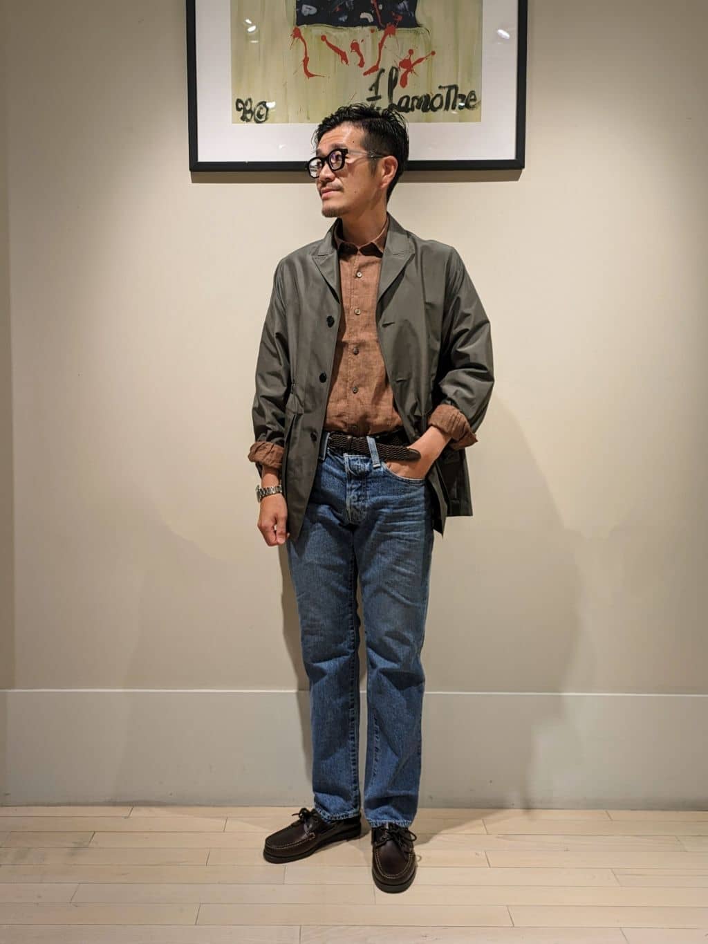 TOMORROWLAND | リネン セミワイドカラーシャツ | Rakuten Fashion