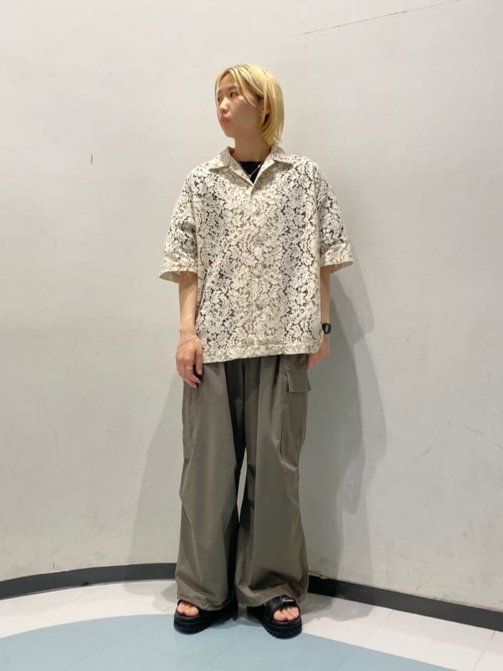 tk.TAKEO KIKUCHIのダブルリングネックレスを使ったコーディネートを紹介します。｜Rakuten Fashion(楽天ファッション／旧楽天ブランドアベニュー)4014572