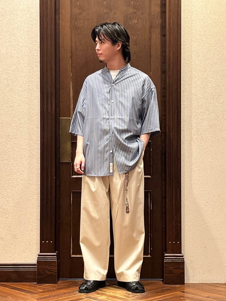 NANO universeの「大人のワイドパンツ」2タックワイドトラウザーズを使ったコーディネートを紹介します。｜Rakuten Fashion(楽天ファッション／旧楽天ブランドアベニュー)4028290