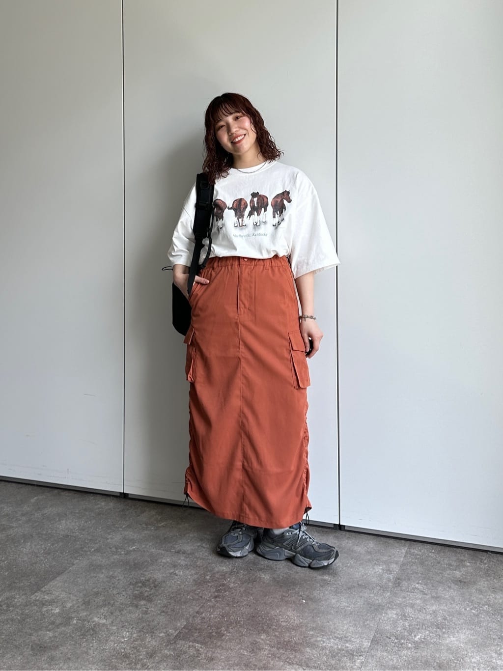 CPCMの【全骨格タイプOK】ツイルカーゴスカートを使ったコーディネートを紹介します。｜Rakuten Fashion(楽天ファッション／旧楽天ブランドアベニュー)4034180