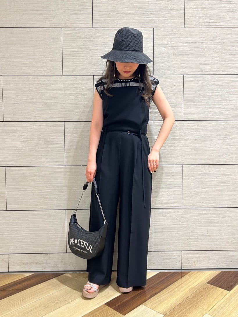 Vinのペーパーバケットハットを使ったコーディネートを紹介します。｜Rakuten Fashion(楽天ファッション／旧楽天ブランドアベニュー)4034684