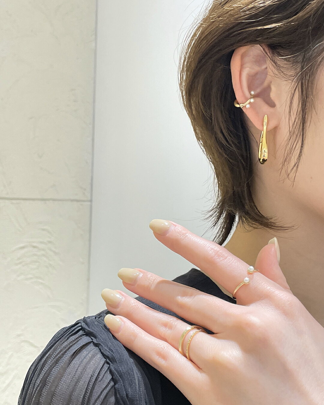 ete | [クレール]K18YG エレガンスカット リング | Rakuten Fashion