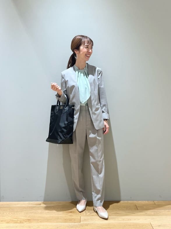 UNITED ARROWS green label relaxingのライト カチリラ ノーラペル ジャケット◇No07◇を使ったコーディネート |  Rakuten Fashion(楽天ファッション／旧楽天ブランドアベニュー)4041621