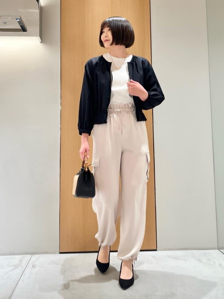 ANAYIのカラミコットンブルゾンを使ったコーディネート | Rakuten 