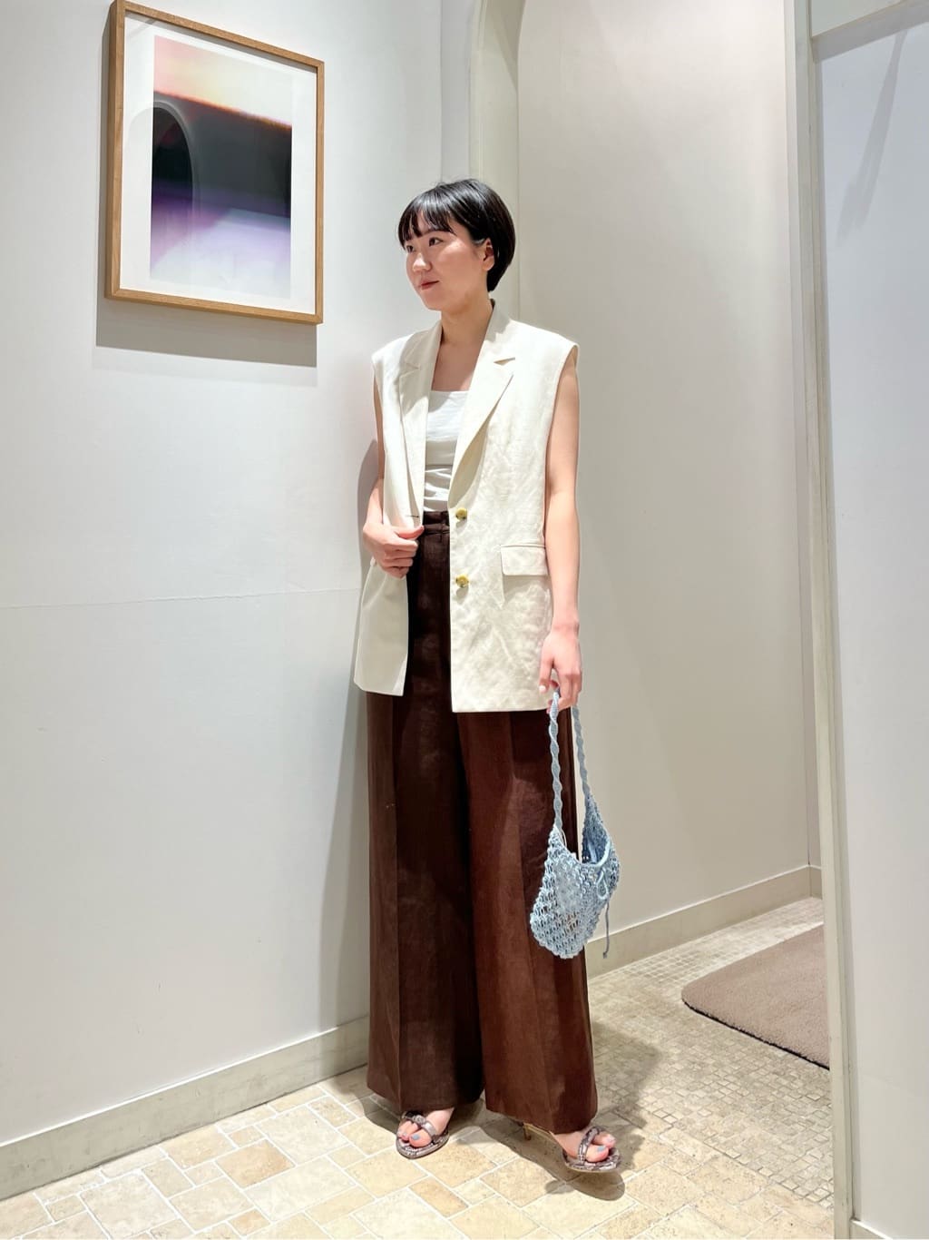 UNITED ARROWS LTD. OUTLET | シャークスキン テーラードカラーベスト