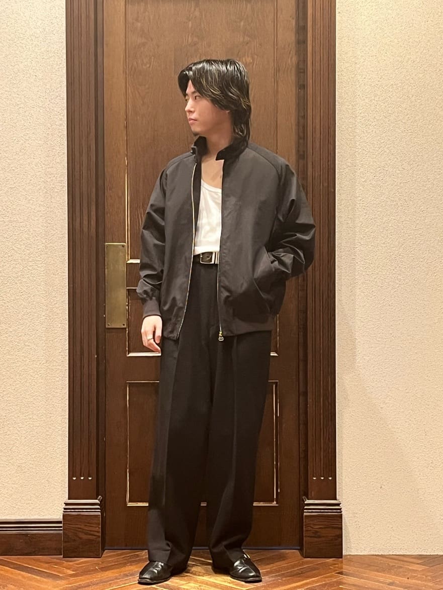 NANO universeのAB.コットンラミー ネップシャンブレーハリトンジャケットを使ったコーディネートを紹介します。｜Rakuten Fashion(楽天ファッション／旧楽天ブランドアベニュー)4075253