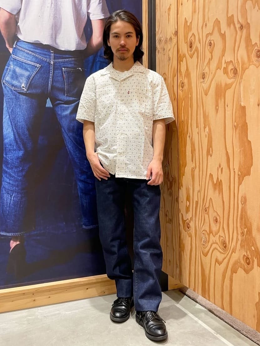 Levi'sのMADE IN JAPAN 505TM レギュラーフィット ダークインディゴ RINSEを使ったコーディネートを紹介します。｜Rakuten Fashion(楽天ファッション／旧楽天ブランドアベニュー)4079717