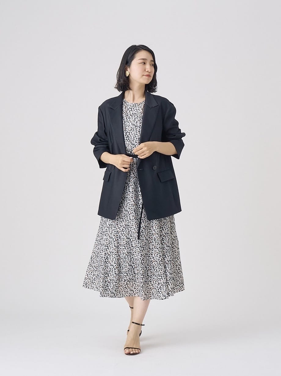 ANAYI | 【セットアップ対応商品】リネンストレッチダブル ジャケット