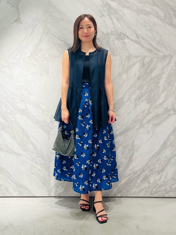 ANAYI | オーガンペプラムギャザージレ | Rakuten Fashion(楽天