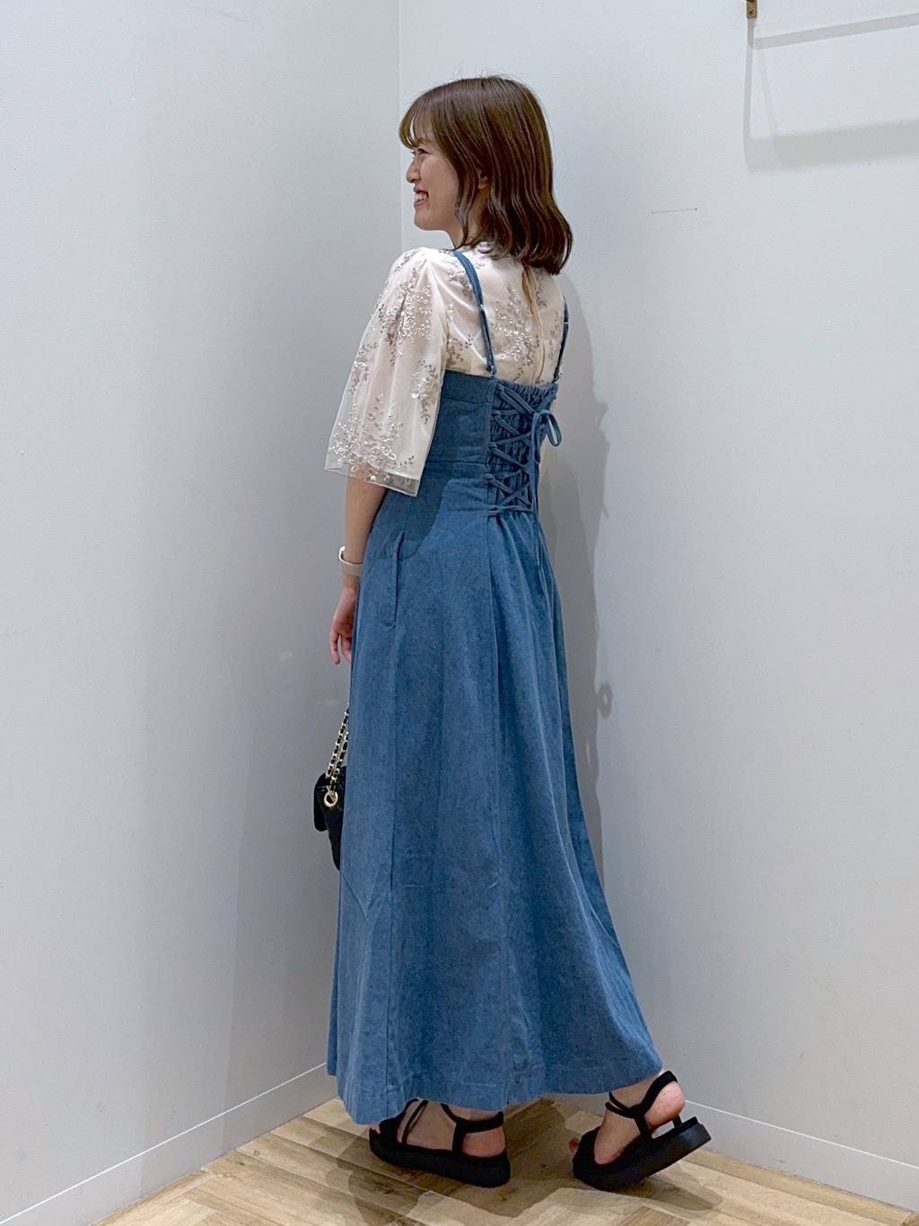 mysty womanのシャーリングナロースポサンを使ったコーディネートを紹介します。｜Rakuten Fashion(楽天ファッション／旧楽天ブランドアベニュー)4133141