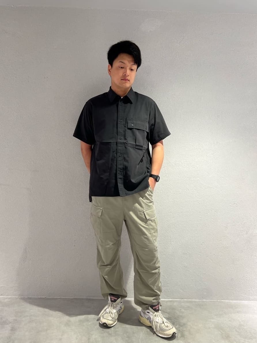 Snow PeakのTAKIBI Light Ripstop Short Sleeve Shirtを使ったコーディネートを紹介します。｜Rakuten Fashion(楽天ファッション／旧楽天ブランドアベニュー)4133921