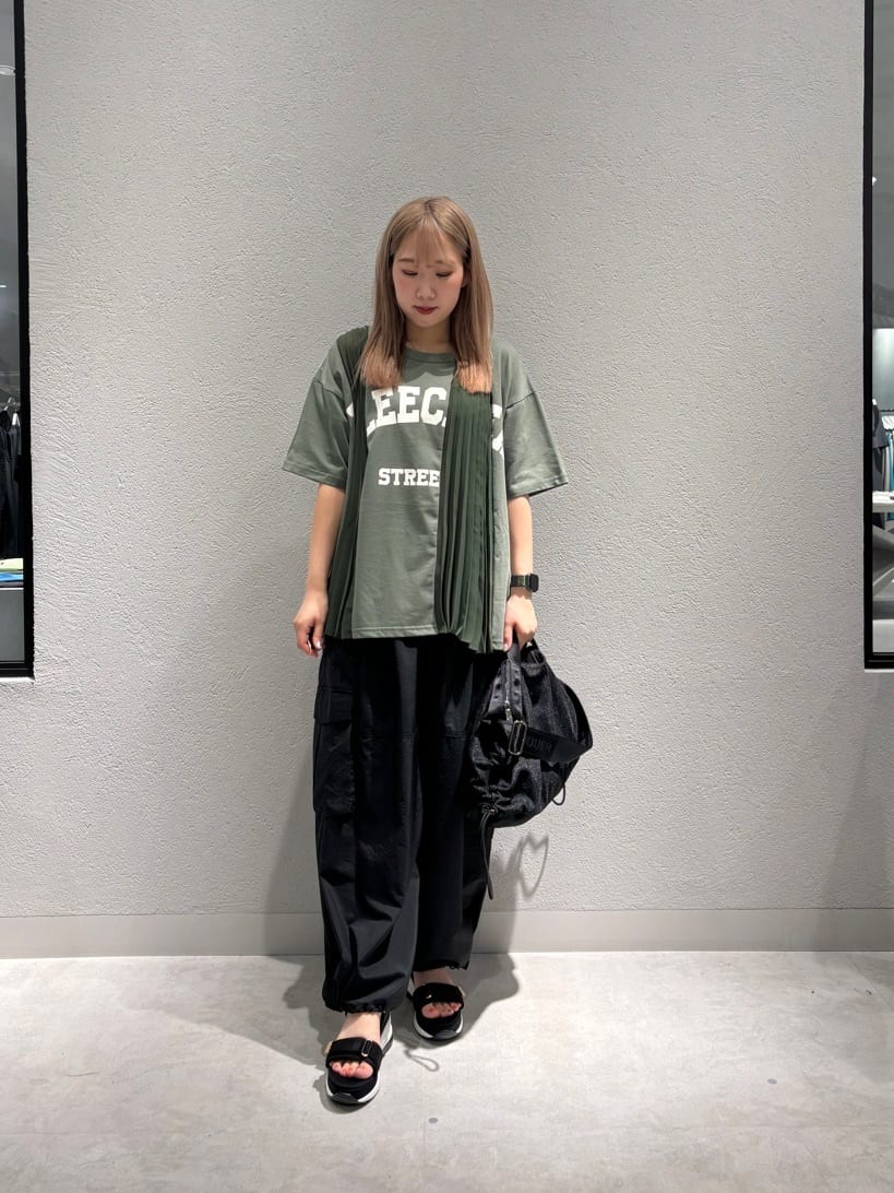 LASUDのメッシュデザインバッグを使ったコーディネートを紹介します。｜Rakuten Fashion(楽天ファッション／旧楽天ブランドアベニュー)4136106