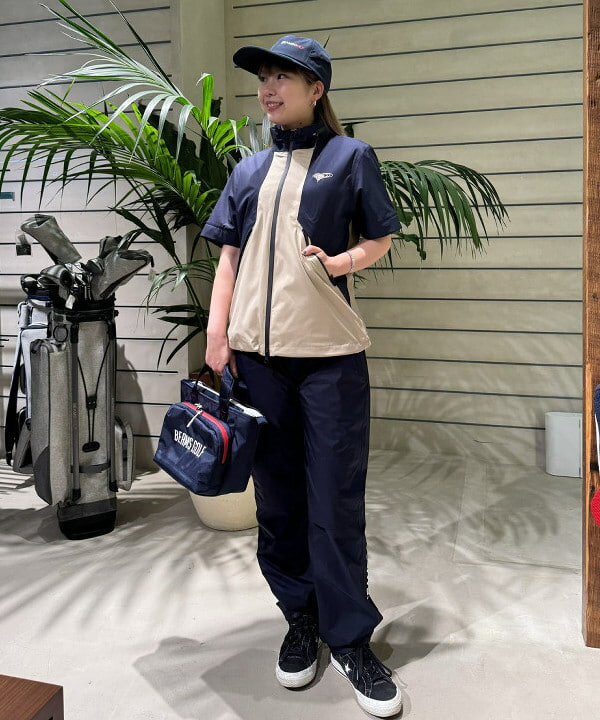 BEAMS GOLF | <MEN> ORANGE LABEL / 2WAY 撥水レインブルゾン