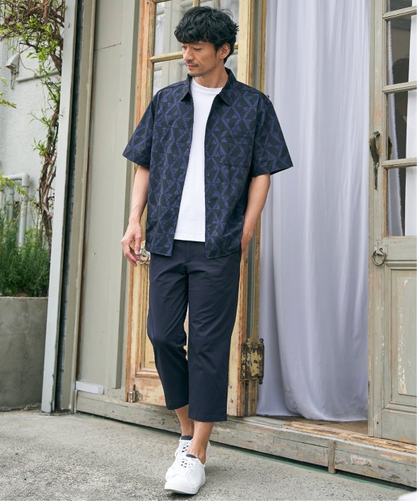 ikka | 【吸水速乾】GOKU楽AIRクロップドパンツ | Rakuten Fashion
