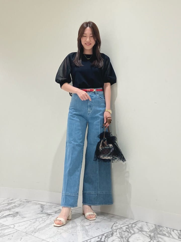 ANAYIのケープスリーブプルオーバーを使ったコーディネート | Rakuten 