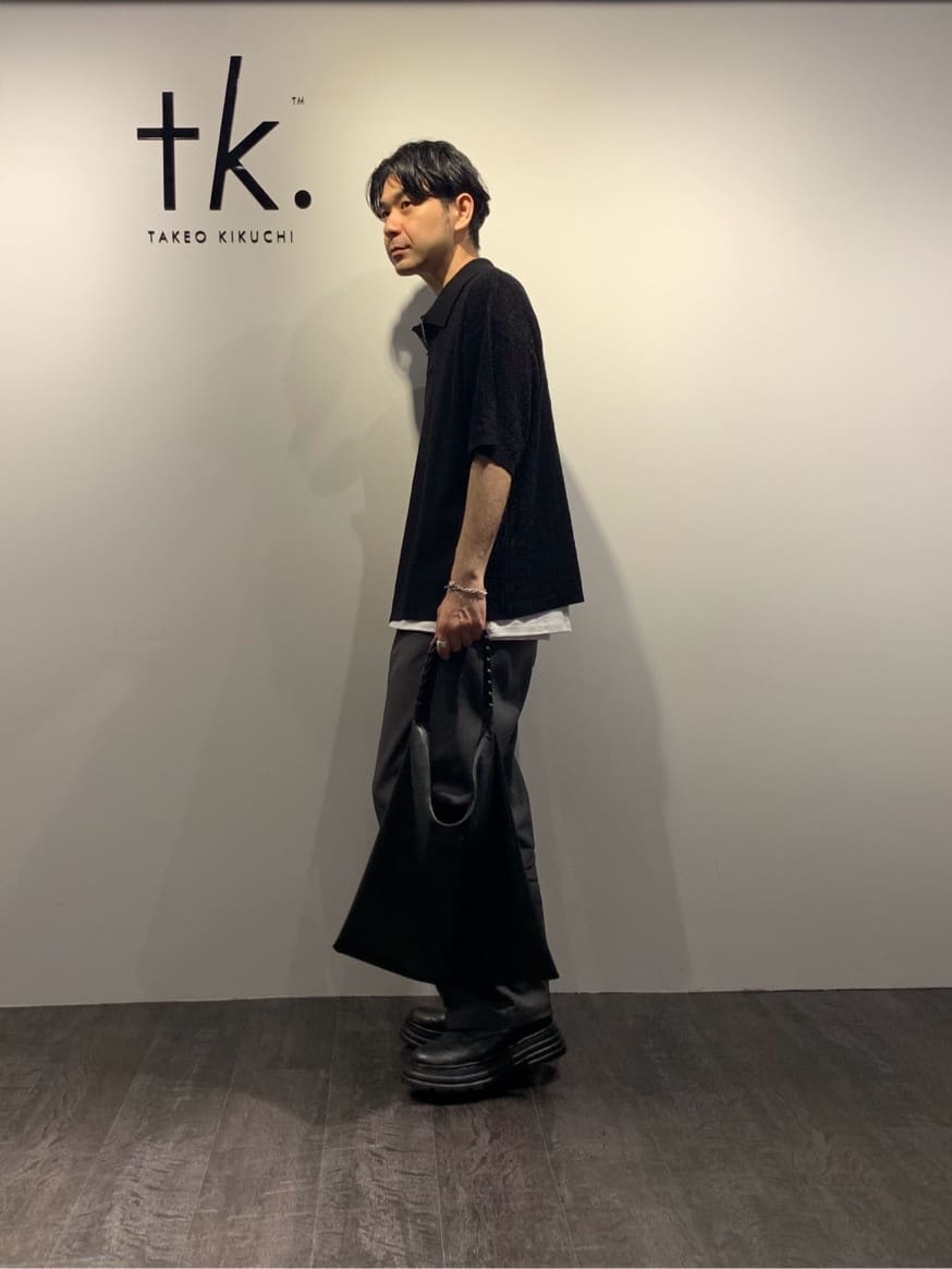 tk.TAKEO KIKUCHIのシングルチェーンネックレスを使ったコーディネートを紹介します。｜Rakuten Fashion(楽天ファッション／旧楽天ブランドアベニュー)4149877