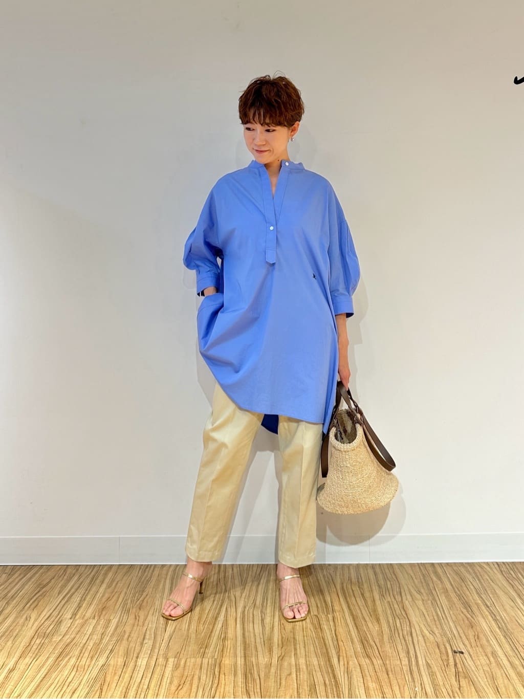 Whim Gazette | 刺繍チュニックシャツ2 | Rakuten Fashion(楽天