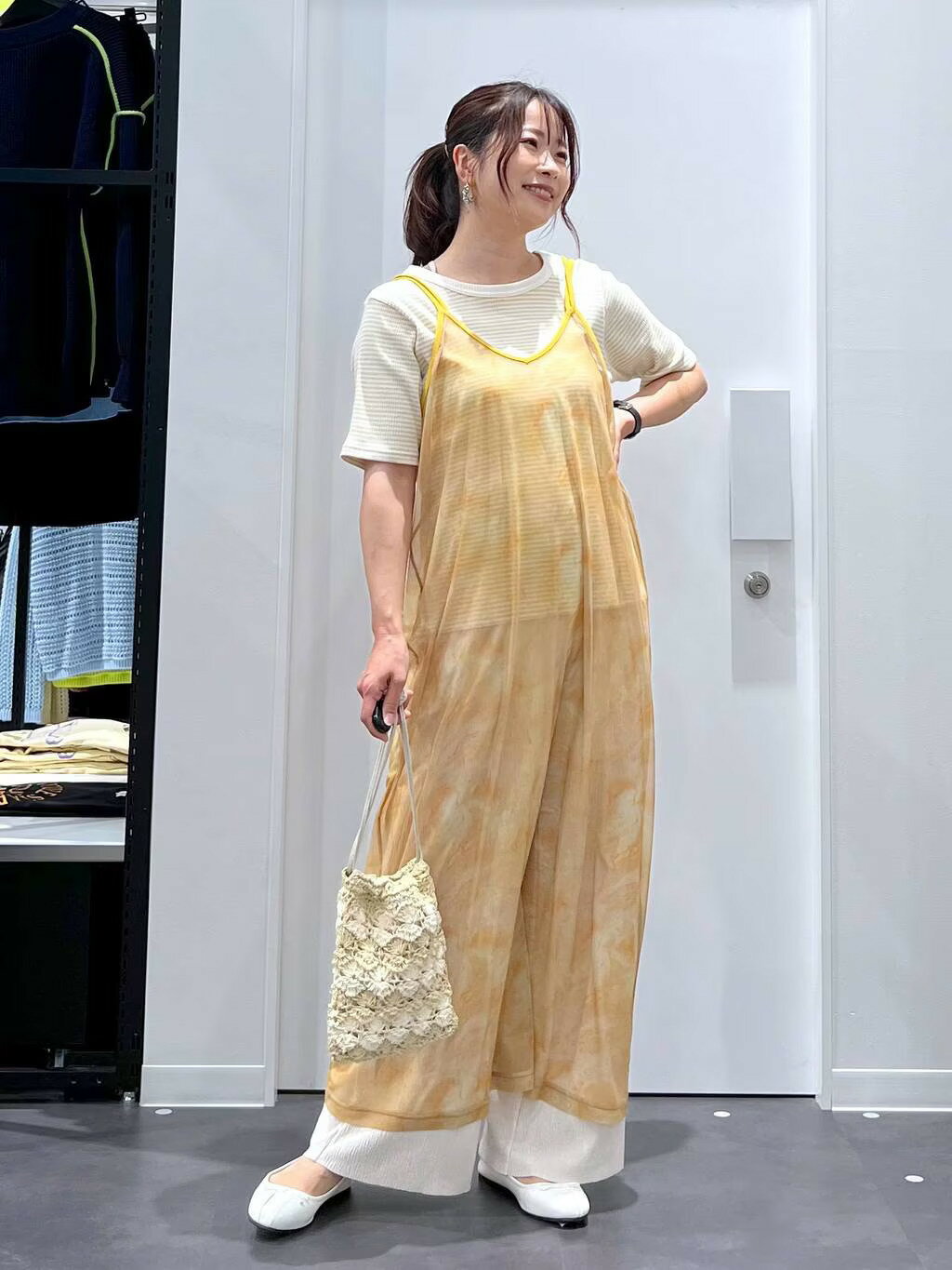 LAKOLEのギャザータックバレエを使ったコーディネートを紹介します。｜Rakuten Fashion(楽天ファッション／旧楽天ブランドアベニュー)4151722