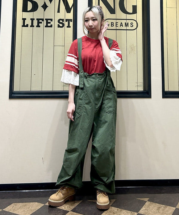 B:MING LIFE STORE by BEAMSのGO TO HOLLYWOOD / サスペンダー パンツを使ったコーディネート |  Rakuten Fashion(楽天ファッション／旧楽天ブランドアベニュー)4158716