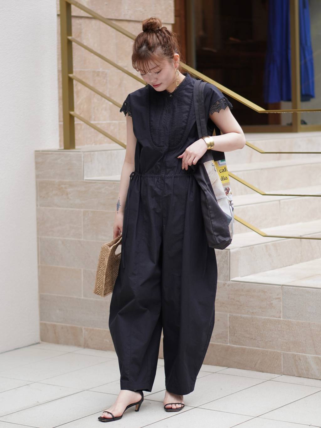 Curensology | コットンレースオールインワン | Rakuten Fashion(楽天