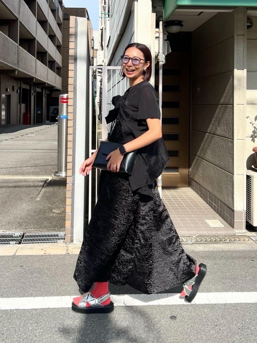 HeRIN.CYEのボニークロスライトフラットを使ったコーディネートを紹介します。｜Rakuten Fashion(楽天ファッション／旧楽天ブランドアベニュー)4167767