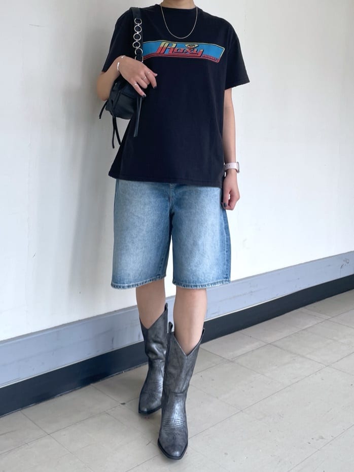 SLYのMIDDLE WESTERN ブーツを使ったコーディネート | Rakuten Fashion 