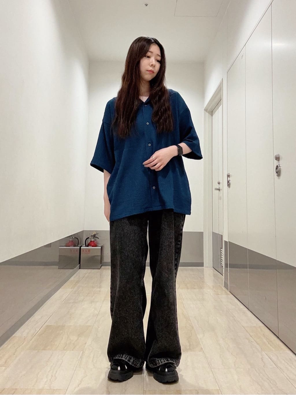 tk.TAKEO KIKUCHIの楊柳オープンカラーシャツを使ったコーディネートを紹介します。｜Rakuten Fashion(楽天ファッション／旧楽天ブランドアベニュー)4181052