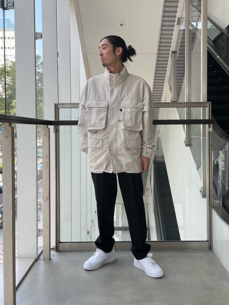 UNITED ARROWS LTD. OUTLETの<H>DOUBLE CLOTH AMF 1P TAPERED PANTS/パンツを使ったコーディネート  | Rakuten Fashion(楽天ファッション／旧楽天ブランドアベニュー)4183374