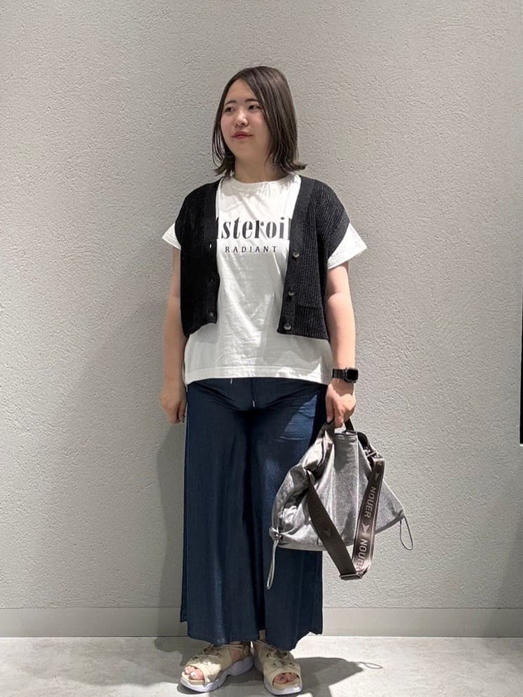 Vinのメッシュデザインバッグを使ったコーディネートを紹介します。｜Rakuten Fashion(楽天ファッション／旧楽天ブランドアベニュー)4184999