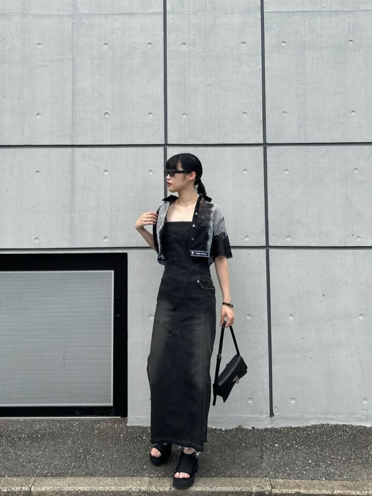 人気✨️ PRANK PROJECT denim bare dress ワンピース PRANK PROJECT（プランクプロジェクト）の「デニムベア