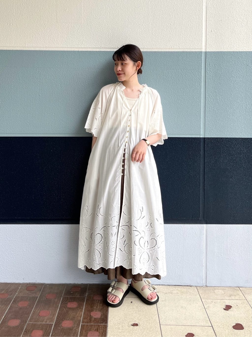 NANO universeのAnti Soaked(R) 汗染み防止 リブタンクトップを使ったコーディネートを紹介します。｜Rakuten Fashion(楽天ファッション／旧楽天ブランドアベニュー)4186061