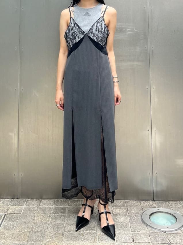 PRANK PROJECTのレースコンビキャミワンピース / Lace Combi Cami 