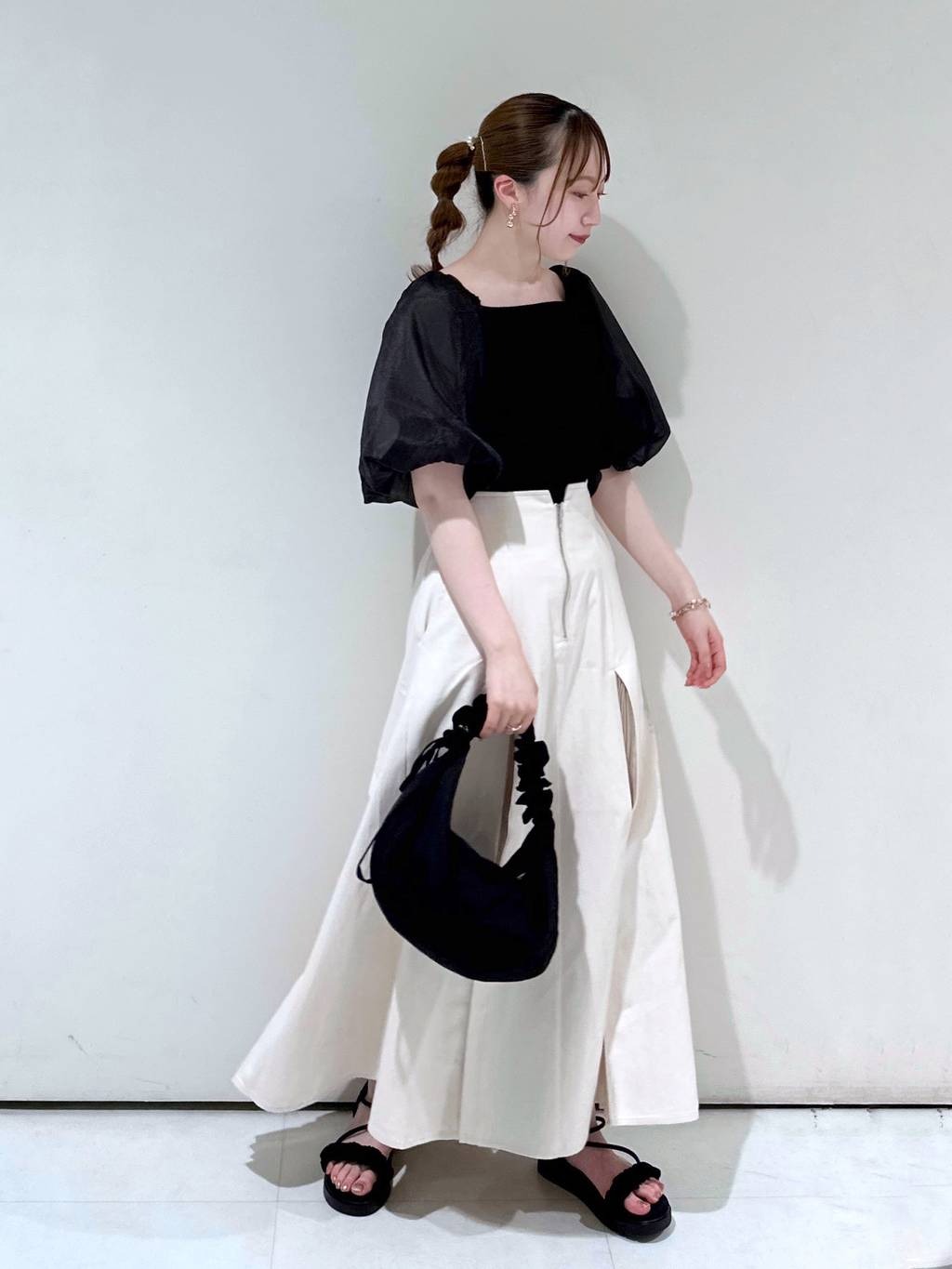 mysty womanのシャーリングナロースポサンを使ったコーディネートを紹介します。｜Rakuten Fashion(楽天ファッション／旧楽天ブランドアベニュー)4194878